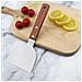 Spatola Per Hamburger In Acciaio Inossidabile Con Manico In Legno - Ideale Per Piastra E Barbecue  S - Foto miniatura 6