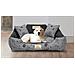 75x65 cm KINGDOG Cuccia per cani impermeabile personalizzabile Ossa nere - Foto miniatura 9
