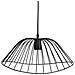 Plafoniera In Metallo Nero 43x26x100h - Foto miniatura 5