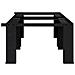 Pedestallo per Lavatrice 2 pcs Nero 127 x 54,5 x 32,5 cm - Foto miniatura 3