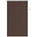 Tenda Veneziana Marrone Scuro con Motivo 213 x 120 cm PVC - Foto miniatura 1