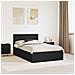 Struttura del letto Nero 120 x 190 cm Legno multistrato - Foto miniatura 2