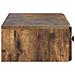 Tavolino da Parete Laterale Rovere Fumo 87,5 x 34,5 x 17 cm - Foto miniatura 5
