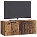 Mobile Porta TV da Muro Legno antico 78,5 x 31 x 30 cm - Foto miniatura 2