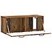 Mobile Porta TV da Muro Legno antico 78,5 x 31 x 30 cm - Foto miniatura 3