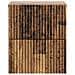 Mobiletto da notte a muro Legno antico 33 x 34,5 x 40 cm - Foto miniatura 4