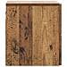 Mobiletto da notte a muro Legno antico 33 x 34,5 x 40 cm - Foto miniatura 5