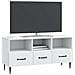 Mobile TV Bianco 102 x 34,5 x 50 cm Legno ingegnerizzato - Foto miniatura 3