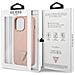 Guess Guhcp14xpsatlp Iphone 14 Pro Max 6,7 Rosa / Rosa Custodia Saffiano Logo A Triangolo - Foto miniatura 1