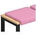 Cuscino per panchina 2 pz Tessuto Rosa Profondità 35 cm - Foto miniatura 1