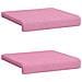 Cuscino per panchina 2 pz Tessuto Rosa Profondità 35 cm - Foto miniatura 6