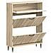 Mobile per scarpe HAARLEM 78 x 24 x 103 cm Legno ingegnerizzato - Foto miniatura 3