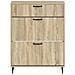 Mobile per scarpe HAARLEM 78 x 24 x 103 cm Legno ingegnerizzato - Foto miniatura 4