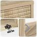 Mobile per scarpe HAARLEM 78 x 24 x 103 cm Legno ingegnerizzato - Foto miniatura 7