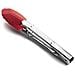 Pinze da cucina rosse in silicone, 18 cm - Foto miniatura 1