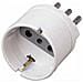 V-tac Adattatore Da Schuko Presa Tedesca A Presa 2p+t 10a Standard Italiano - Sku 8719 - Foto miniatura 1