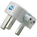 Adattatore Uk Caricatore Alimentatore Compatibile Con Macbook Bipolare Finale - Foto miniatura 3