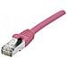 854378 Cavo Di Rete 2 M Cat6a S / ftp [ s-stp] Rosa (patch Cord Rj45 Cat. 6a S / ftp Lszh Snagless Pink- 2 M Full Copper)  - Foto miniatura 1