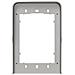 Cornice Parapioggia 1 Modulo Pixel Grigio - Vimar 41141.01 - Foto miniatura 2