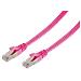 Bs75511-sl0.25m Cavo Di Rete Magenta 025 Mcat. 7 Cavo Grezzo U /ftp (stp) (bs75511-sl0.25m) - Foto miniatura 2