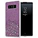 Custodia Compatibile Con Samsung Galaxy Note 8 In Viola Con Glitter - Coperchio Protettivo In Silicone Tpu Flessibile Con Glitter Scintillanti - Foto miniatura 1