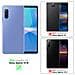 Custodia Compatibile Con Sony Xperia 10 Iii In Turchese Petrolio - Coperchio Protettiva Con Chiusura Magnetica, Funzione Stand E Tasca Per Le Carte - Foto miniatura 2