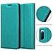 Custodia Compatibile Con Sony Xperia 10 Iii In Turchese Petrolio - Coperchio Protettiva Con Chiusura Magnetica, Funzione Stand E Tasca Per Le Carte - Foto miniatura 6