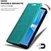 Custodia Compatibile Con Sony Xperia 10 Iii In Turchese Petrolio - Coperchio Protettiva Con Chiusura Magnetica, Funzione Stand E Tasca Per Le Carte - Foto miniatura 7