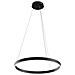 Lampadario A Sospensione Moderno Rim Alluminio Nero Led 37w - Foto miniatura 1