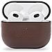 Cover Per Apple Airpods 3 In Vera Pelle, Marrone - Foto miniatura 2