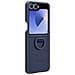 Galaxy Z Flip6 Silicone Case with Ring Navy Blu, Cover,, Galaxy Z Flip6, 17 cm (6.7"), Blu marino - Foto miniatura 2