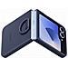 Galaxy Z Flip6 Silicone Case with Ring Navy Blu, Cover,, Galaxy Z Flip6, 17 cm (6.7"), Blu marino - Foto miniatura 3
