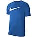 T-Shirt Park20 Swoosh Cw6936-463 Uomo Taglia L Colore Azzurro - Foto miniatura 1