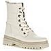 Nude Casual Closed Booties Stivaletti Pelle Scarpe Donna Beige Eu 38, 31721-21 - Foto miniatura 1