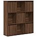 Libreria Rovere Marrone 89x24x101,5 Cm In Legno Multistrato - Foto miniatura 2