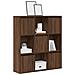 Libreria Rovere Marrone 89x24x101,5 Cm In Legno Multistrato - Foto miniatura 1