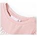 Maglietta da Bambina con Maniche Volant Rosa Chiaro 92 - Foto miniatura 3