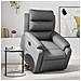 Lusso Casadino -  Poltrona Alzapersona Reclinabile Grigio In Similpelle - Foto miniatura 8