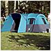 Tenda Familiare a Tunnel per 16 Persone Blu Impermeabile - Foto miniatura 1