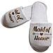 Pantofole Da Sposa 'maid Of Honor' Con Paillettes - Perfette Per Feste Di Addio Al Nubilato - Foto miniatura 1