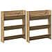 Armadi per scarpe da muro Altro 2 pcs rovere artigianale - Foto miniatura 1