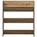 Armadi per scarpe da muro Altro 2 pcs rovere artigianale - Foto miniatura 6