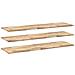 Mensole da Parete 3 pz 120x40x2 cm Legno Acacia Non Trattato - Foto miniatura 1