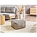 Pouf Lutz Cotone Grigio - Foto miniatura 1