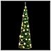 Albero di Natale Artificiale Pop-up con 50 LED Verde 120 cm - Foto miniatura 2