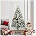 Albero di Natale artificiale con 300 LED Bianco 210 cm - Foto miniatura 2