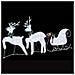Renne LED 3 pcs Bianco Freddo Tessuto - Foto miniatura 5