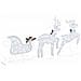 Renne LED 3 pcs Bianco Freddo Tessuto - Foto miniatura 7