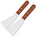 Spatola Forata In Acciaio Inossidabile Con Manico In Legno - Ideale Per Cottura Al Forno, Grigliate E Cucina - Foto miniatura 3