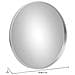 Specchio Rotondo In Metallo D86,5x03h Cm - Foto miniatura 3